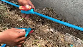 Connection Water pipe with a little tools | Simple Living, Free Life Choices, Freedom