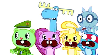 Pizza Tower screaming But with Happy Tree Friends