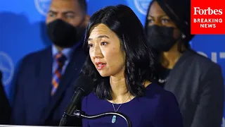 Boston Mayor Michelle Wu Swears In New Commissioner Of Police