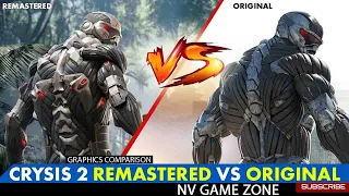 Crysis 2 Remastered vs Original | Graphics Comparison | Crysis 2 Side By Side | NV Game Zone