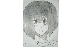 anime girl drawing# drawing# video