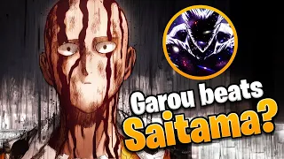 Saitama's TOUGHEST Fight against GAROU - Saitama vs Garou (One Punch Man) | Loginion