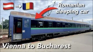 20hrs across Central Europe on a Romanian SLEEPING CAR - Euronight Dacia