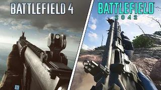 Battlefield 2042 Beta vs Battlefield 4 - Weapons Comparison