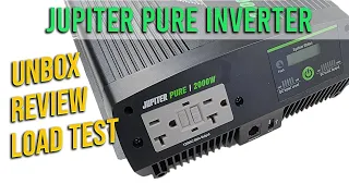 JUPITER PURE 2000 Watt Pure Sine Wave Power Inverter Unbox & Review - Harbor Freight