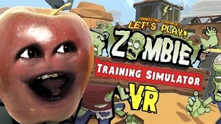 Midget Apple Plays - Zombie Training Simulator (VR) HTC Vive