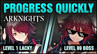 TIPS TO PROGRESS FASTER! Arknights!