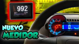 MEDIDOR OBD2 TEMPERATURA, VOLTAJE, VELOCIUDAD CHEVROLET SONIC