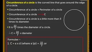 Circumference of a Circle | Mathematics Grade 5 | Periwinkle