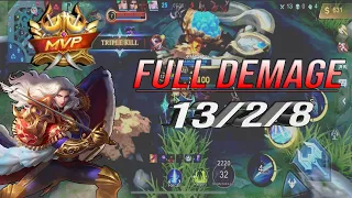 LANCELOT FULL DAMAGE ! PERFECT ROTATION ! DEMEKKK !!  DUO QUEUE - Mobile Legends : Bang Bang.