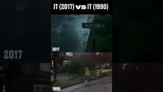 The IT movie side by side comparison