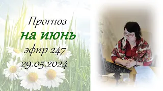 247. Прогноз на июнь.