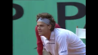 Gustavo Kuerten vs Alex Corretja - Guga Tricampeão #rolandgarros #tennis #guga