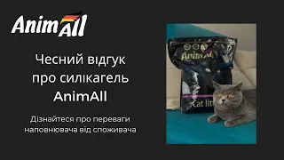 Відгук про силікагелевий наповнювач AnimAll: зручне рішення від запаху, вологи та частого прибирання