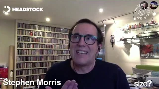 Stephen Morris Interview - JD Livestream w/ Dave Haslam (5/18/20)