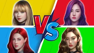 Blackpink/ Lisa VS Jennie VS Rose' VS Jisoo