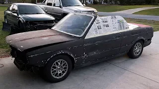 1988 BMW 325i E30 Convertible Restoration Project