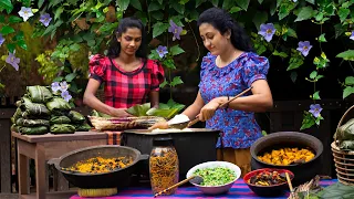 Pre Prepared number of Preservative veg dishes to taste villagers in vesak day|Poorna-The naturegirl