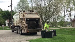 4 weeks of yard waste pickup.