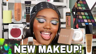 TESTING NEW MAKEUP! | BEAUTYBAY, SIGMA, UOMA BY SHARON C & SO MUCH MORE!