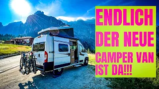 ENDLICH! DIE LANGERSEHNTE CAMPER VAN VORSTELLUNG DES NEUEN KNAUS BOXLIFE 540 MODELL 2022 MIT HUBDACH