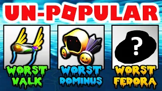 UN-POPULAR Versions Of Popular ROBLOX HATS!