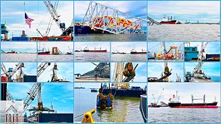 Francis Scott Key Bridge: Salvaging the M/V Dali Cargo Ship Sailing Through the Deepest Channel