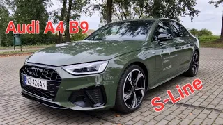 Audi A4 B9 35TFSI 150KM S-line 2023 ☆Review☆