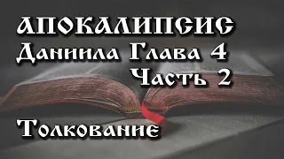 Апокалипсис  Занятие 8  Книга пророка Даниила  Глава 4  Часть 2  Толкование