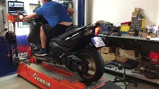 T-Max 530 on dyno