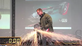 Metabo 2-Hand-Winkelschleifer mit LiHD-Akku