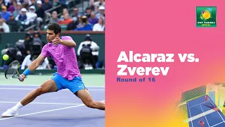 Alexander Zverev vs Carlos Alcaraz Highlights | Indian Wells 2024