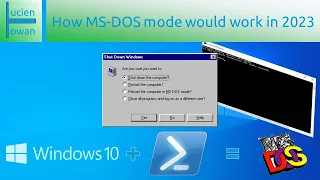 The MS-DOS mode in 2023 be like