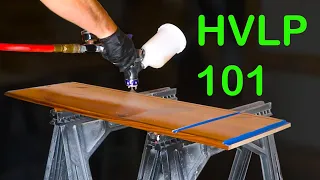 HVLP Spray Finishing 101 - Spray Gun Setup - Shop Cabinet Build Part 3