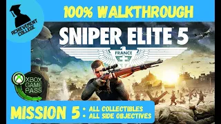 Sniper Elite 5 100% Walkthrough Mission 5 - Festung Guernsey