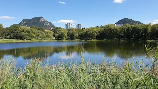 г.Железноводск. Городское озеро. Посёлок Железноводский. Улицы Лермонтова, Ленина, Карла-Маркса.