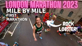 Rachel's First Ever Marathon | London Marathon 2023 | A Mile-by-Mile Journey