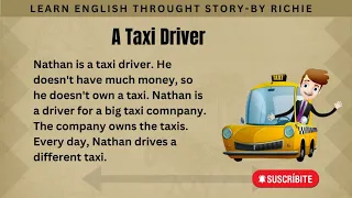 English story for listening - A Taxi Driver - Improve your English#learning #learn