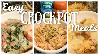 5 FAVORITE CROCKPOT MEALS COMFORT FOOD & WW APPROVED! HEALTHY CROCK POT RECIPES WITH SMART POINTS