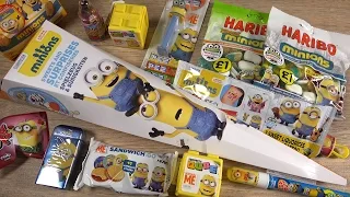 Minions - Despicable Me - CANDY - MEGA UNBOXING