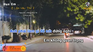 Hẹn Em Ở Lần Yêu Thứ 2 - Nguyenn x Dang Tuan Vu (Guitar beat solo karaoke), Muoi Music | Muối SV