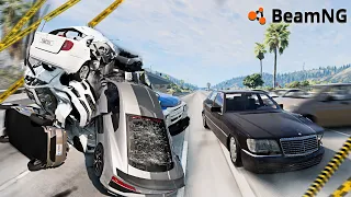 HAQIQIY TEST DRIVE! QAYSI MASHINA HAVFSIZ - BeamNG.drive CRASH TEST