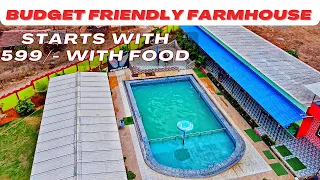 Budget Friendly Farmhouse at just 599 per person with food | KAMLA AGRO FARM