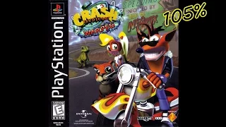 Crash Bandicoot 3: Warped Прохождение на 105% - Part #1 (PS1 Rus)