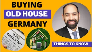 Things to know before BUYING OLD HOUSE 🏡 in GERMANY 🇩🇪|  Step by Step Process