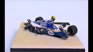 Ayrton Senna Ímola 1994 miniatura 1/43