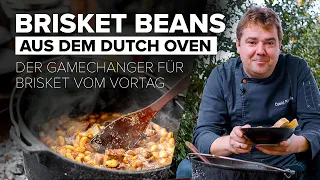 Brisket Beans vom Dutch Oven: Das beste Rezept für Brisket vom Vortag