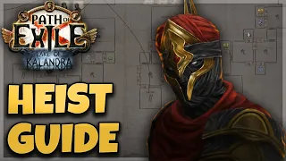 [POE 3.19] COMPLETE HEIST GUIDE FOR CURRENCY FARMING - ROGUE GEAR - INFINITE HEIST STRAT INCLUDED