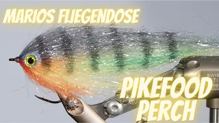 Marios Fliegendose - Pikefood Perch - Hechtfliege binden