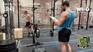 CrossFit Quarterfinals 2024 - Mens Individual Workout 1 (Adam Beidler)